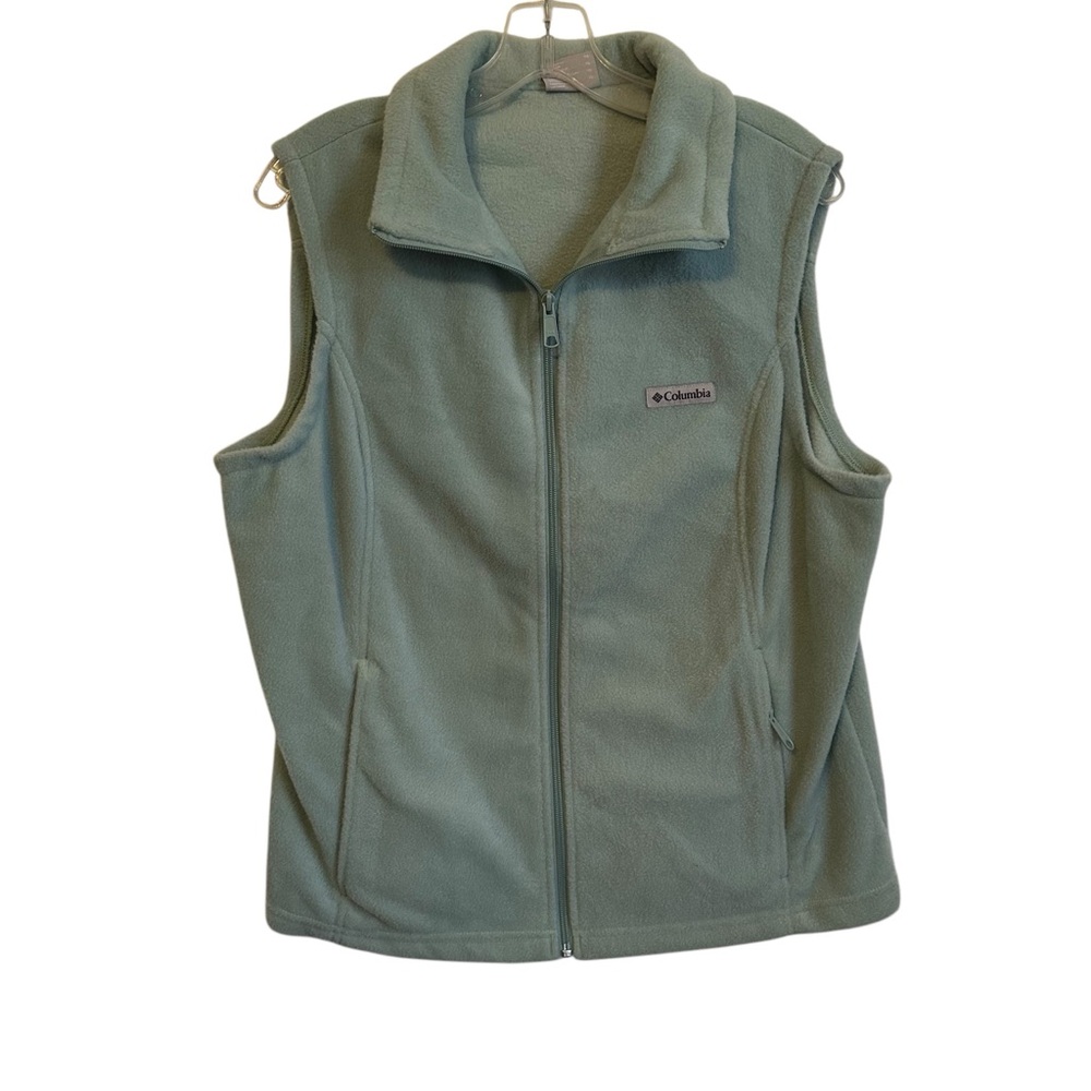 Columbia Teal Green Sleeveless Vest Winter Size Extra Large XL